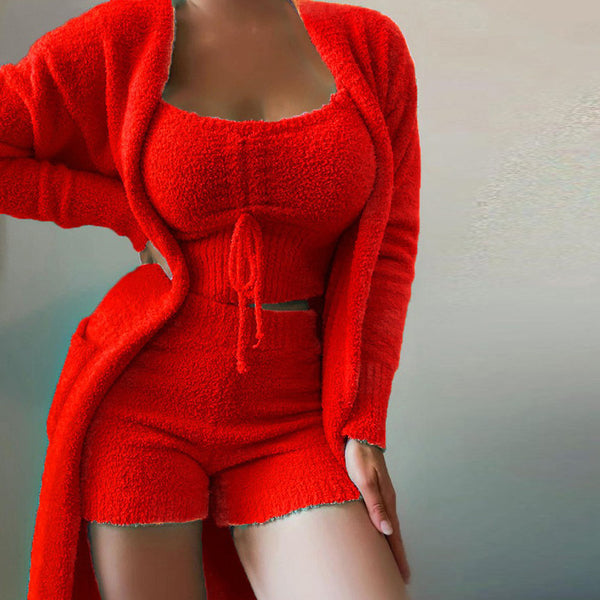Plush 3-piece Suit