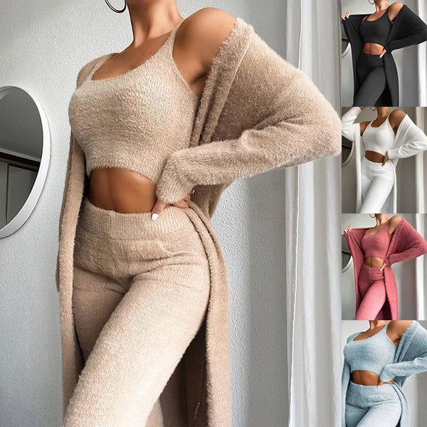 Cozy Pajama Set, 3 Piece Lounge Set