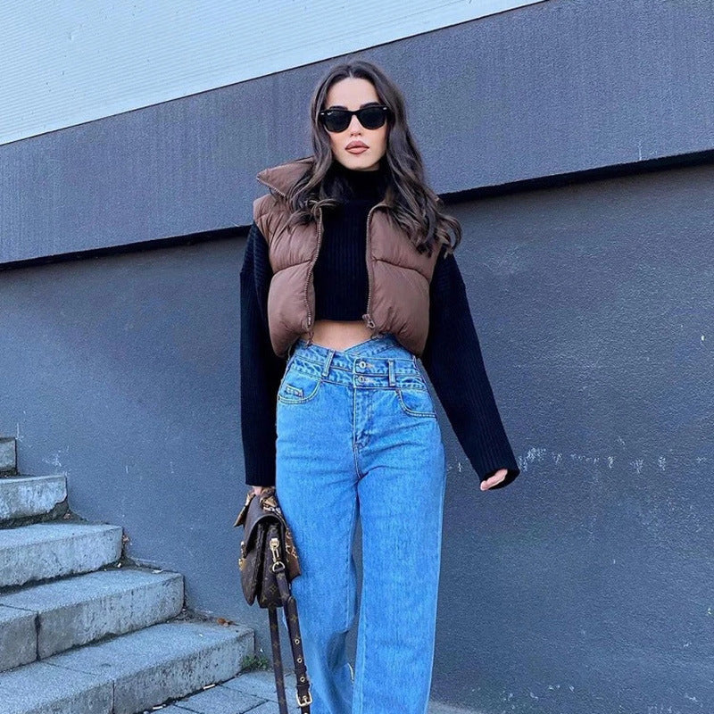 Winter Short Vest For Women
